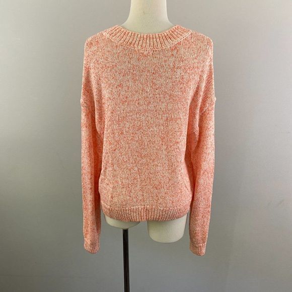 NWT ABOUND Orange Knit Crew‎ Neck Sweater - Picture 4 of 7